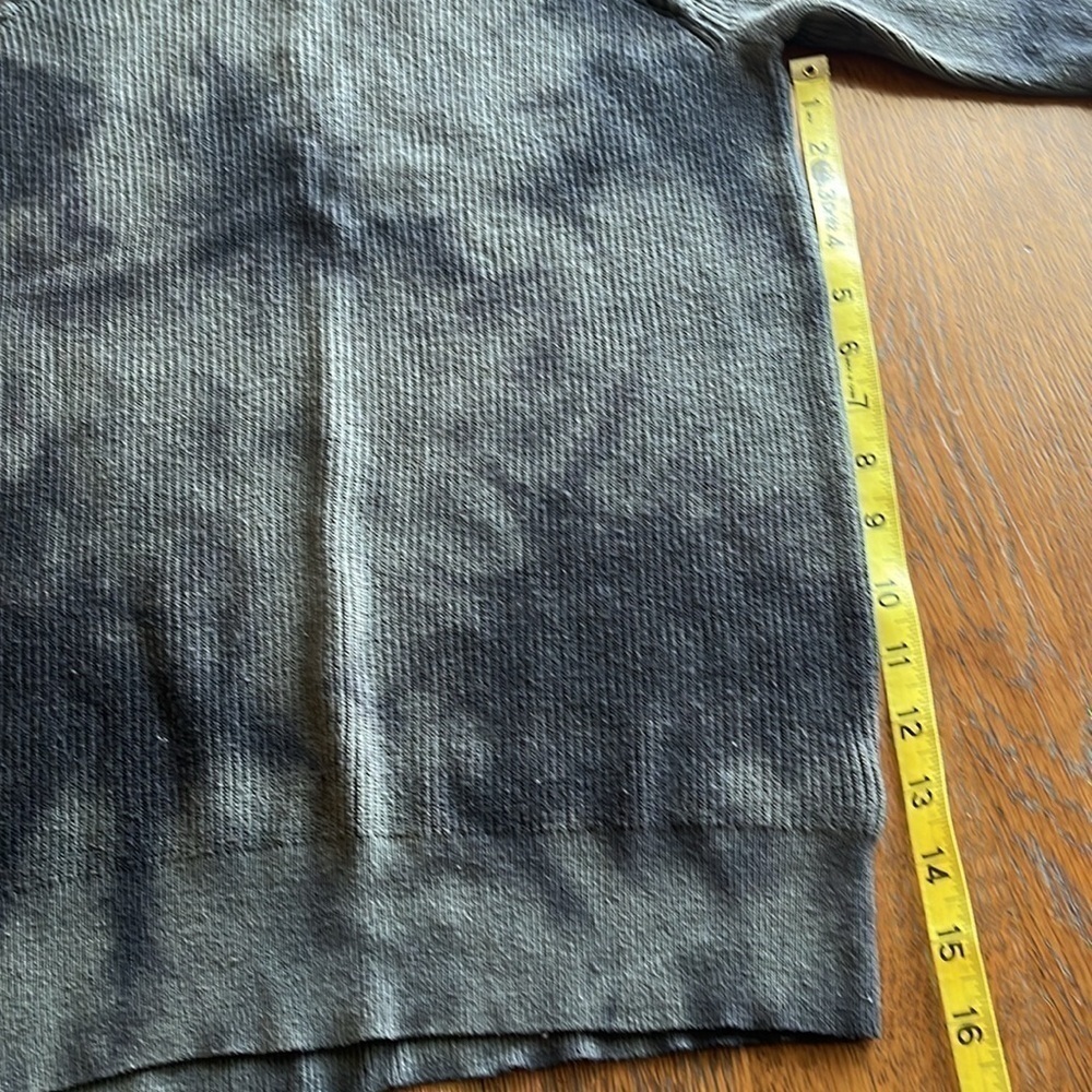 American Eagle Pullover Sweater Green Tie Dye Size Medium Long Sleeves - Picture 6 of 14